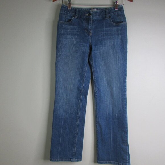 Ann Taylor Loft Jeans 2P Bootleg Embroidered - Picture 8 of 14